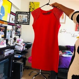 Love culture red dress